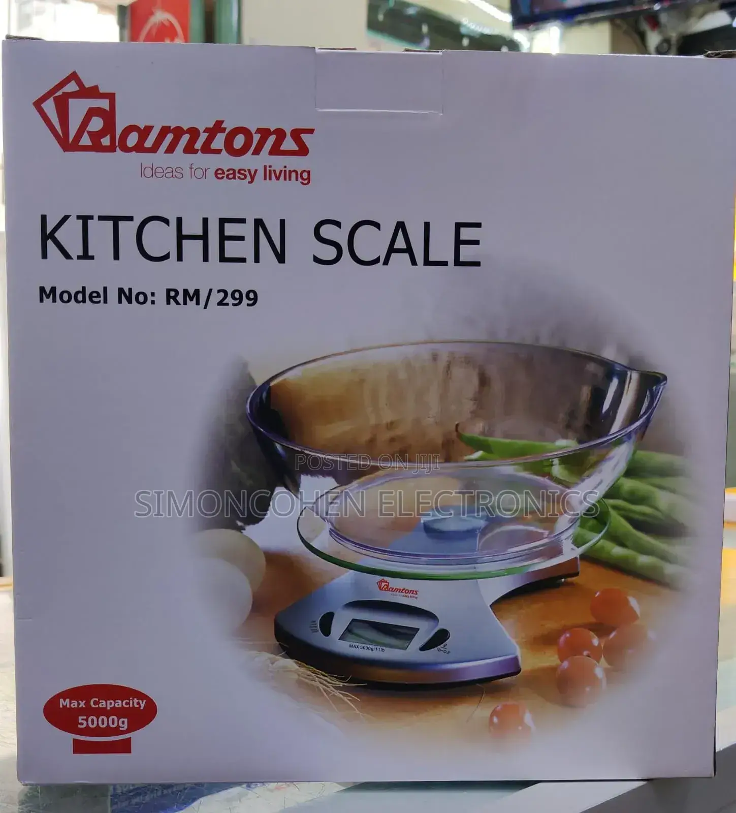 Ramtons Kitchen Scale 5kg