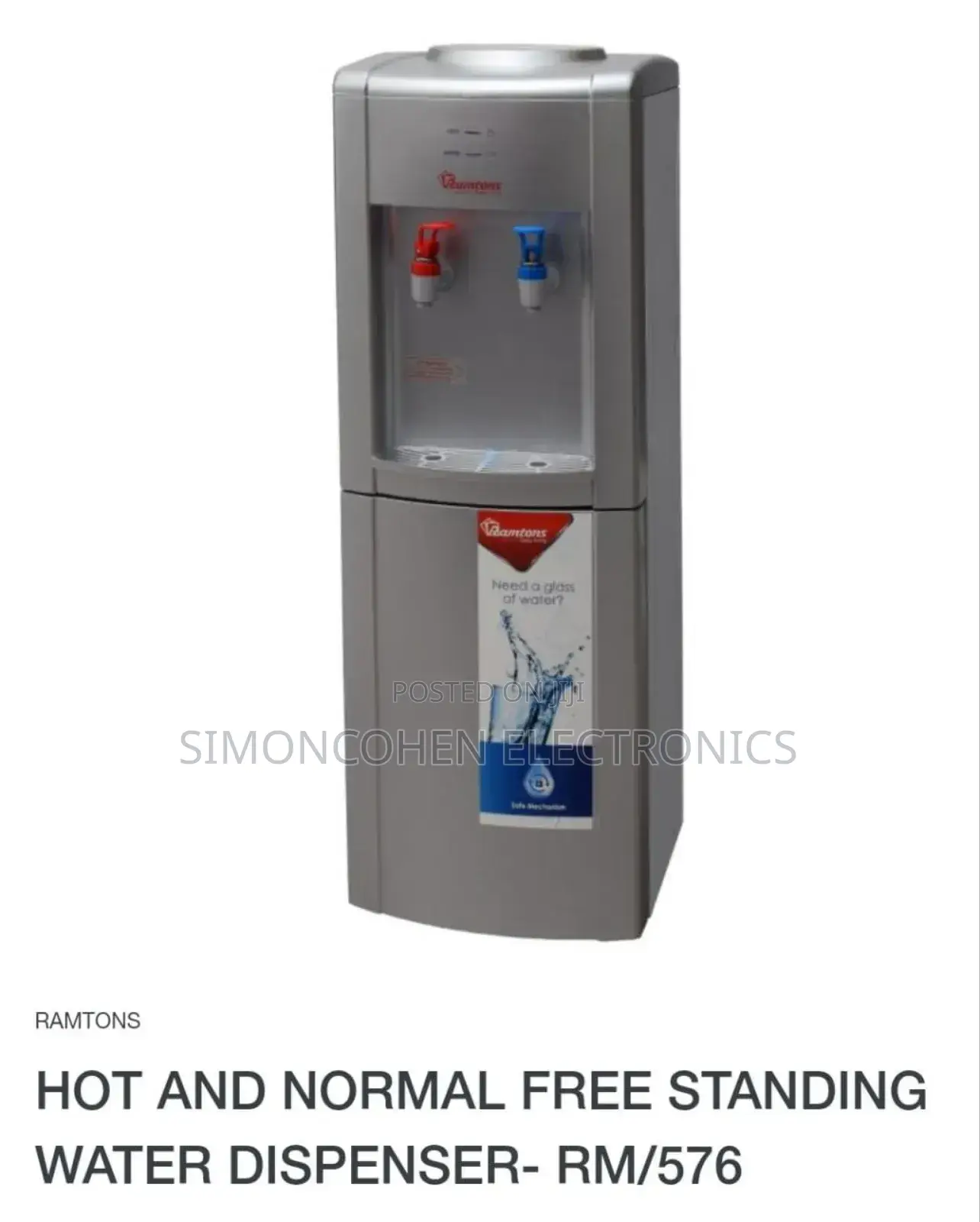 Ramtons Dispenser Hot and Normal Rm576