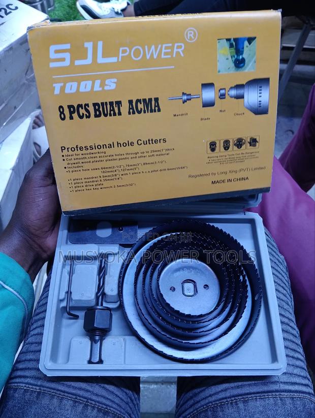 8pcs Hole Cutters - thumbnail 2