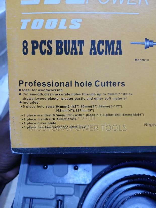 8pcs Hole Cutters - thumbnail 3