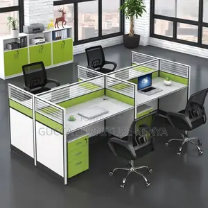 Workstations: 4-Seater Casual Executive Modular Workstation