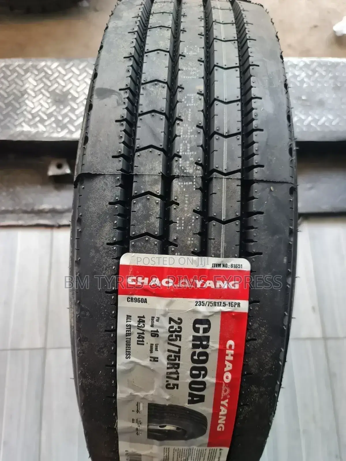 235 /75 R17. 5 Chaoyang Tyres (Highway) Commercial.