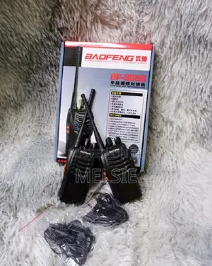 Baofeng Bf-888s Black Walkie-Talkies Black 2 PCS