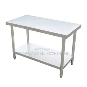 One Tier Stainless Steel Worktable