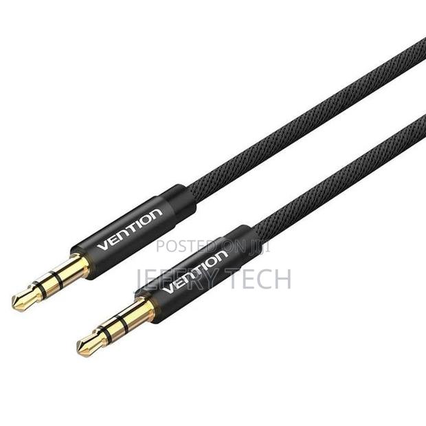 Vention Cotton Braided 3.5mm Male to Male Audio Cable 1.5m