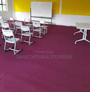 Maroon Wall to Wall Delta Carpet
