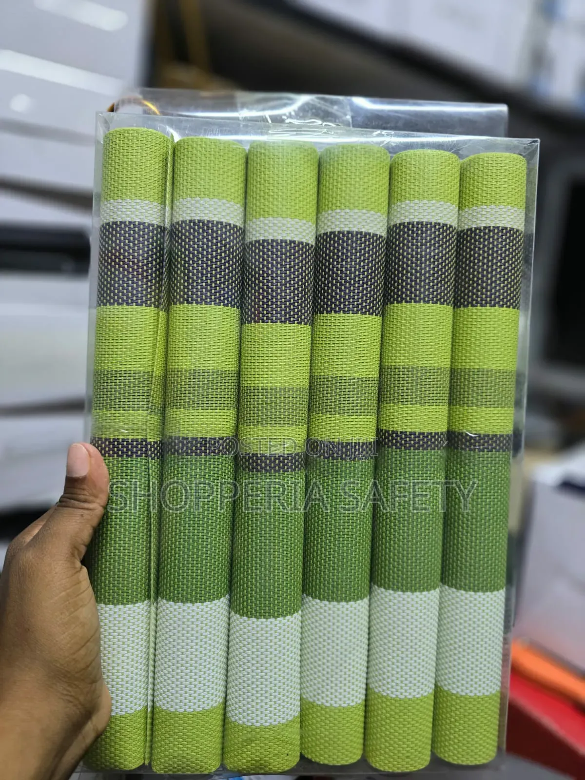 Green Table Mats/ Placements Available