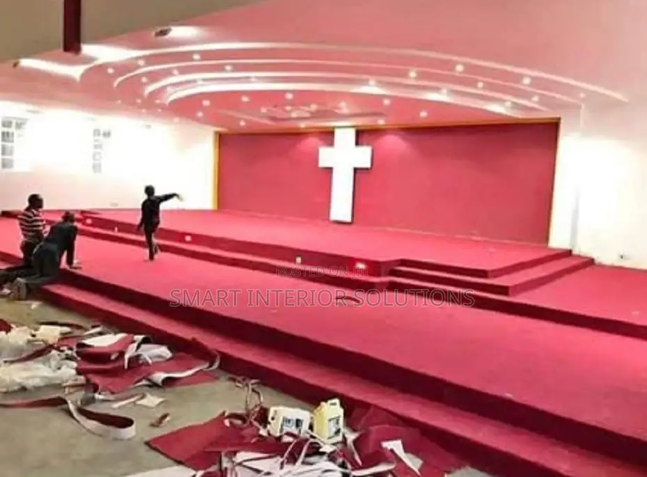 Pulpit Wall to Wall Delta Carpet