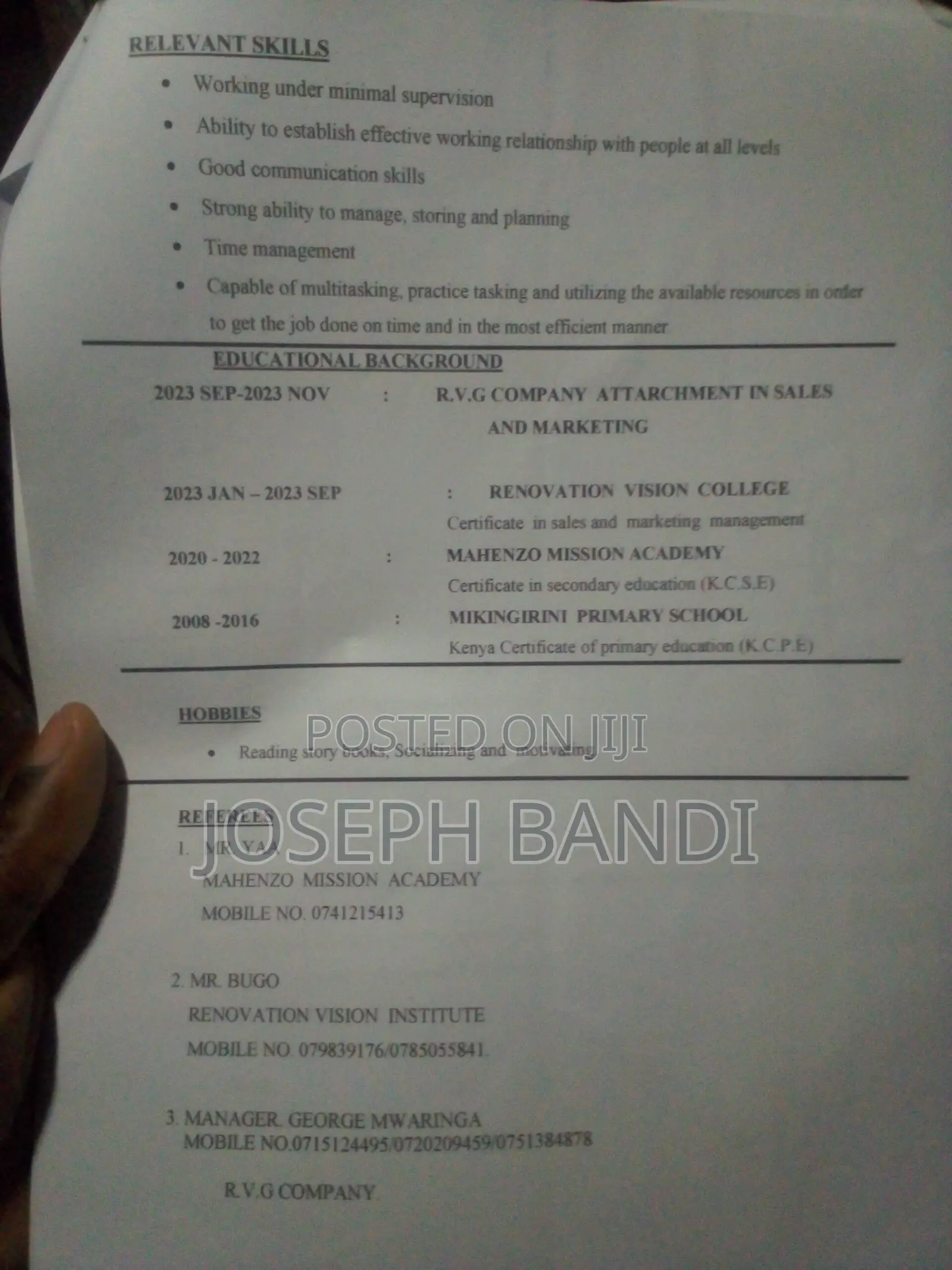Qatar CVs Available