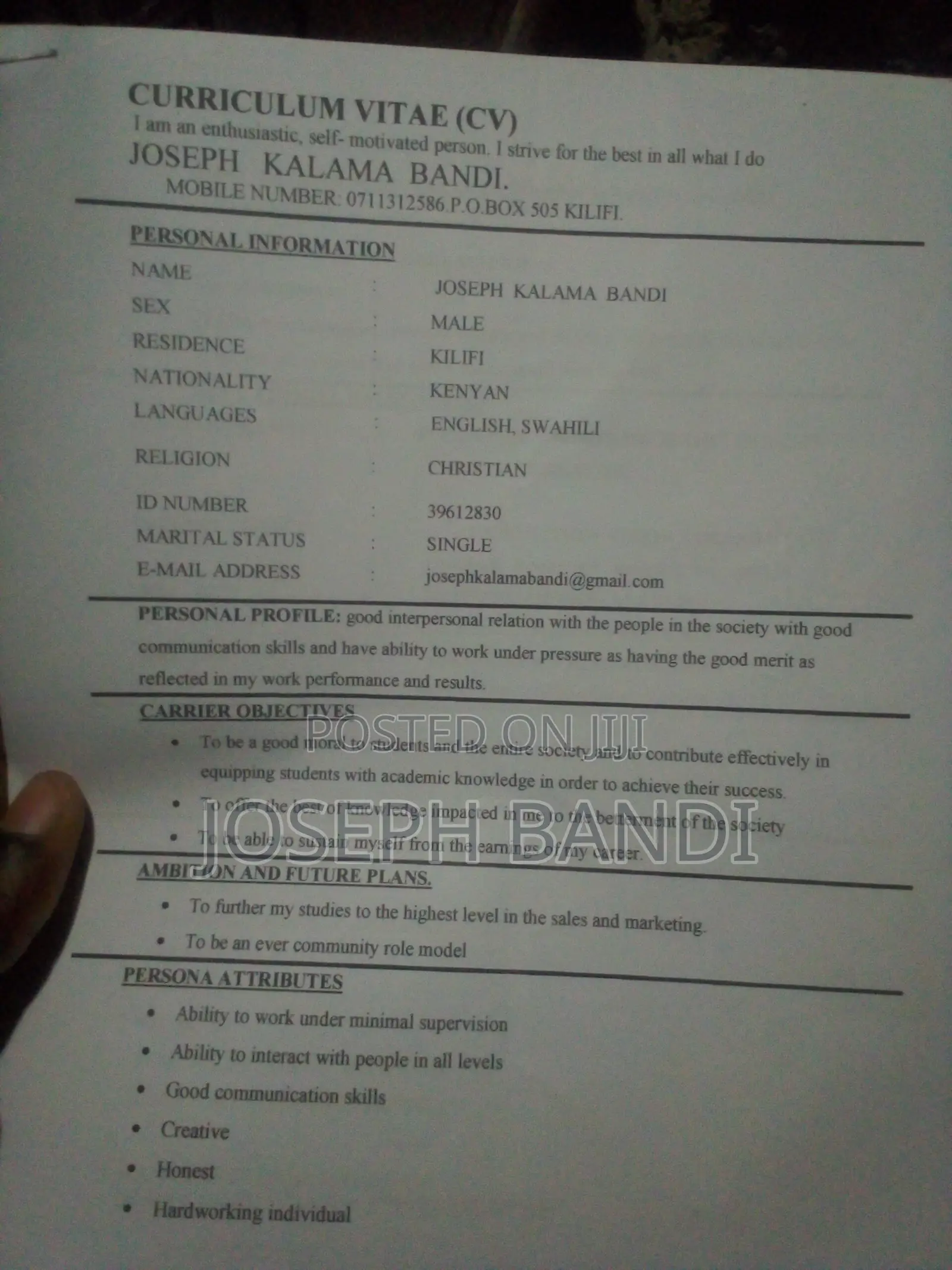 Qatar CVs Available