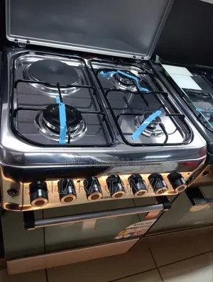 Bruhm 60 X 60 Gas Cooker Silver (1yr Wrty)