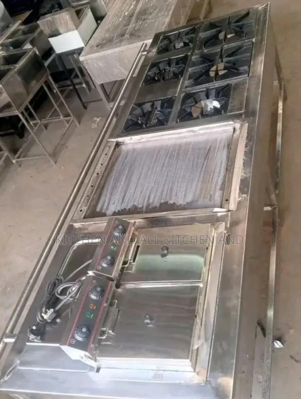 Best Combined Cooking Unit,All Stainless Steel