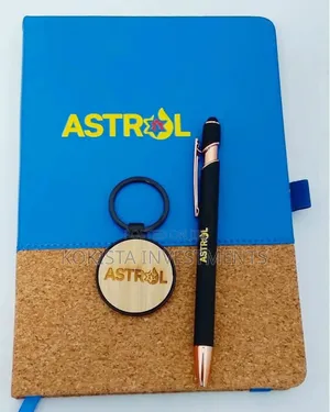 Gift Set( Notebook,Biro and a Keyholders)