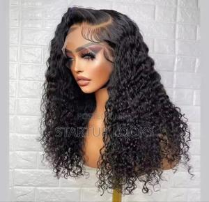 Synthetic Jerry Curly Wig 13x4 Frontal + Free Gift