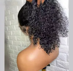 Synthetic Jerry Curly Wig 13x4 Frontal + Free Gift