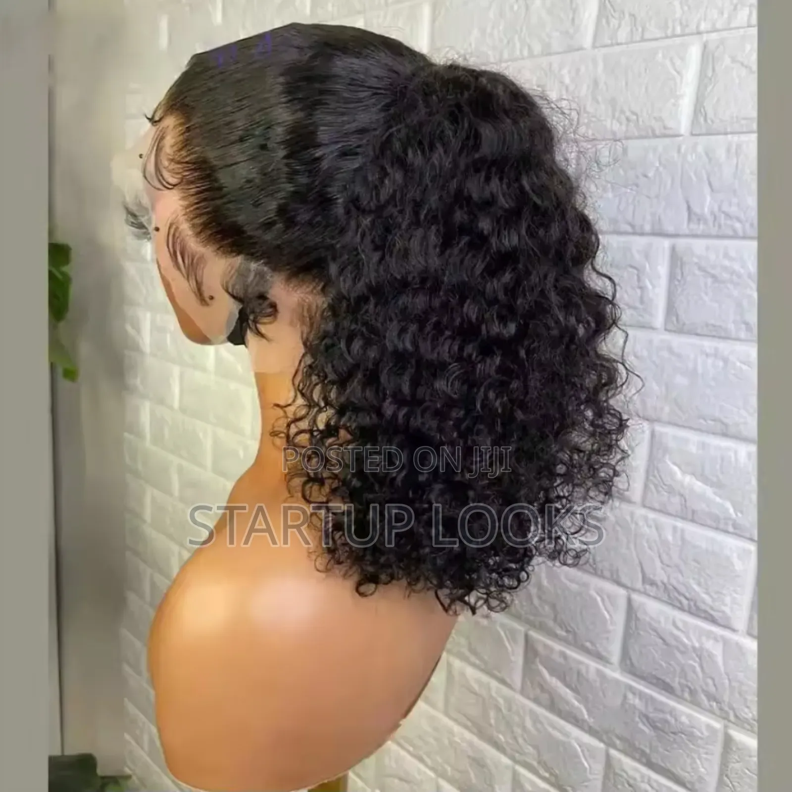 Synthetic Jerry Curly Wig 13x4 Frontal + Free Gift