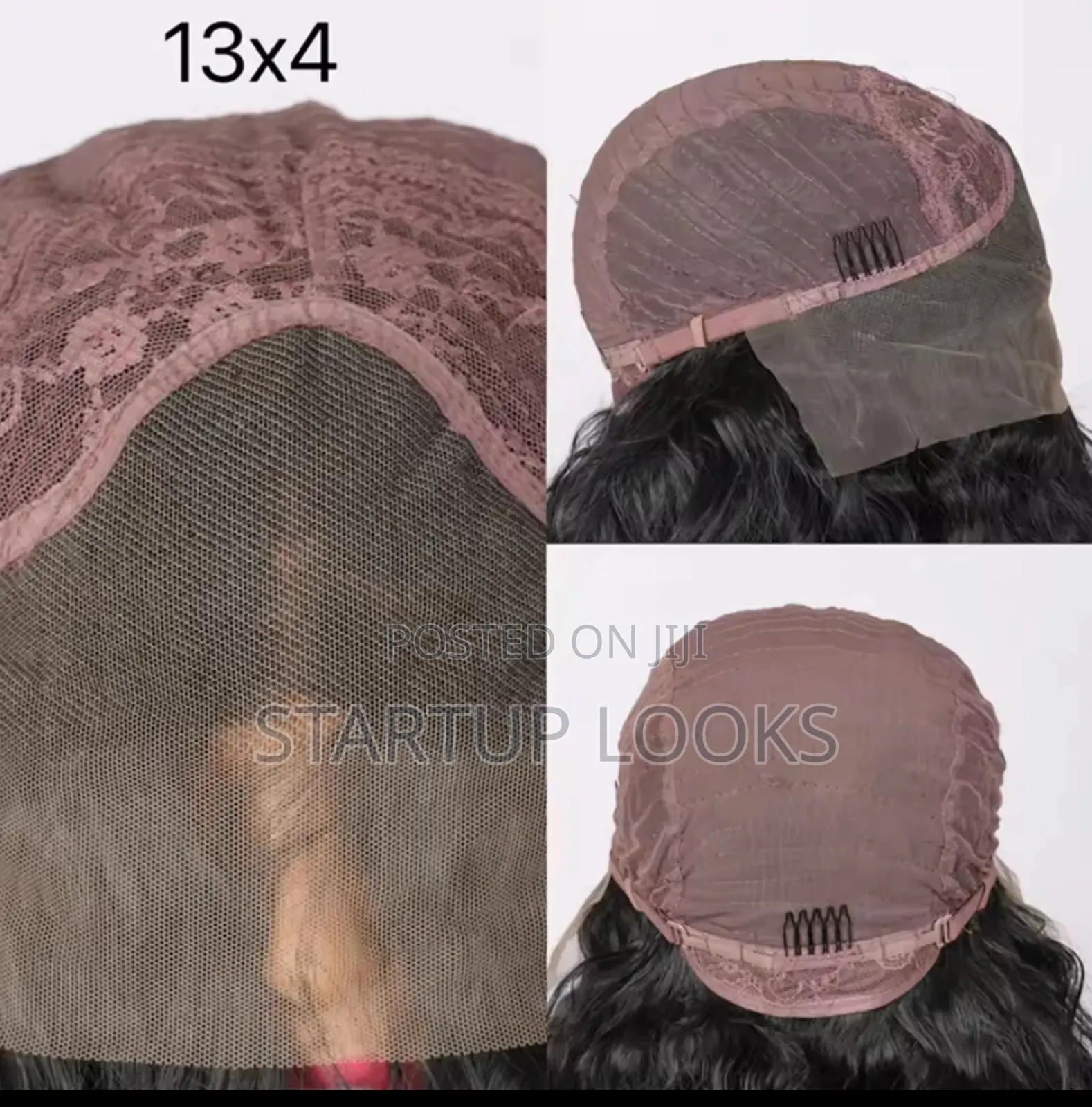 Synthetic Jerry Curly Wig 13x4 Frontal + Free Gift