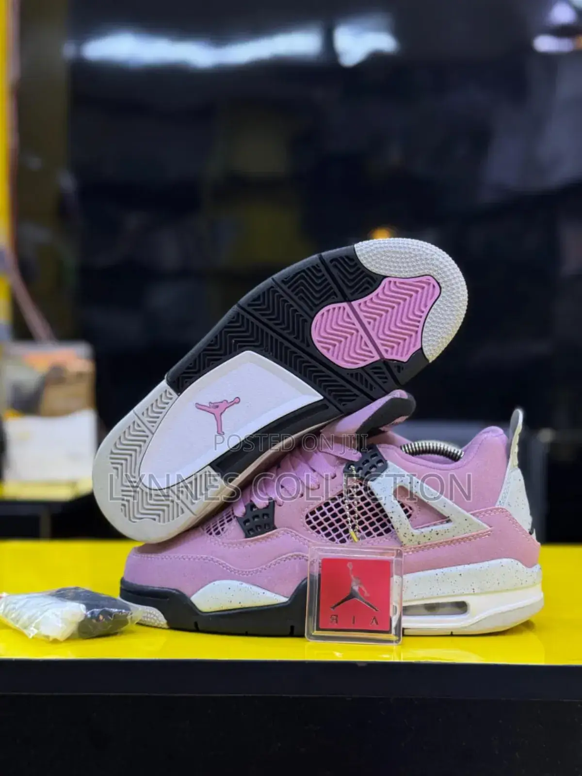 Jordan 4 Craft Orchid