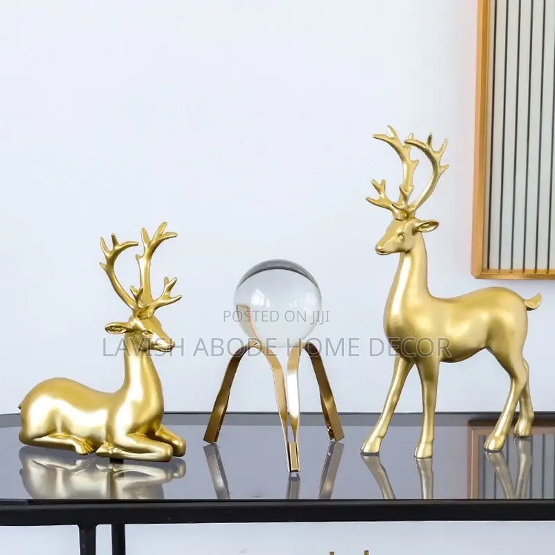 Decorative Deers Hold Decor - A Pair