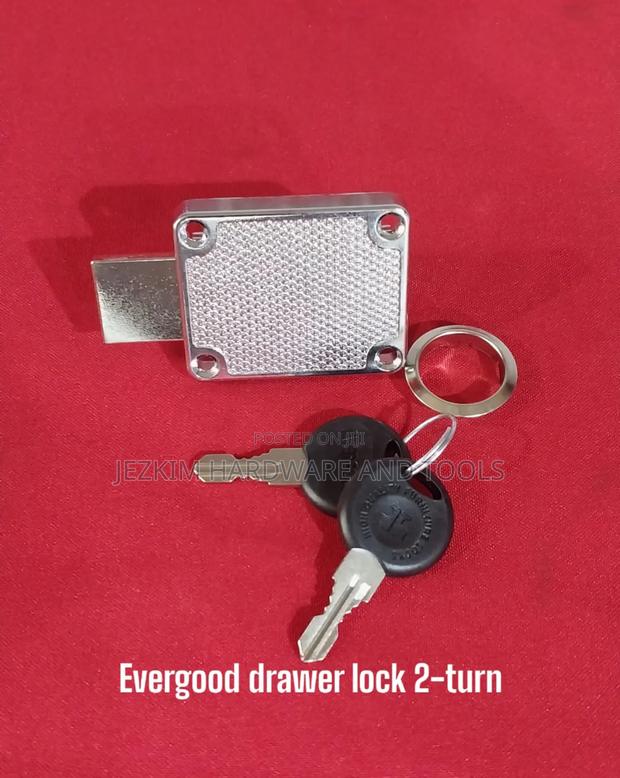 Drawer Lock 2 Turns