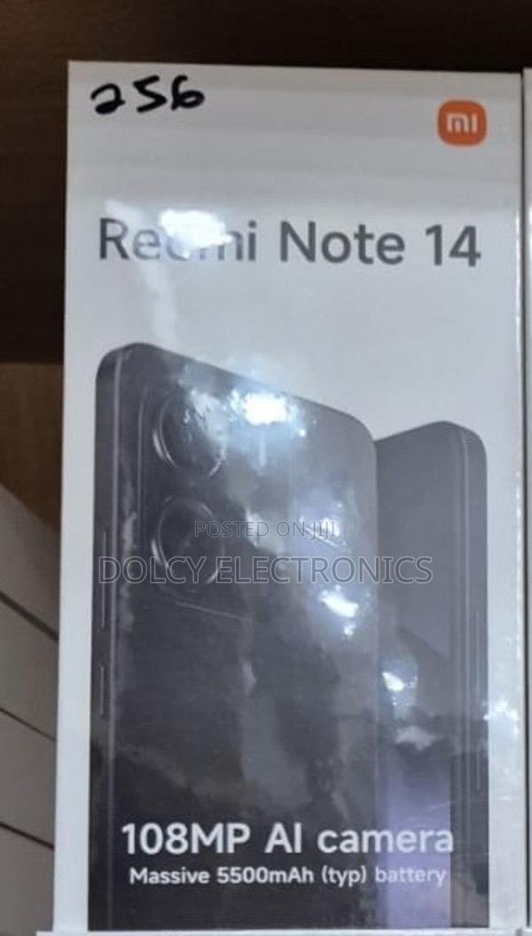 New Xiaomi Redmi Note 14 256 GB Green - main view