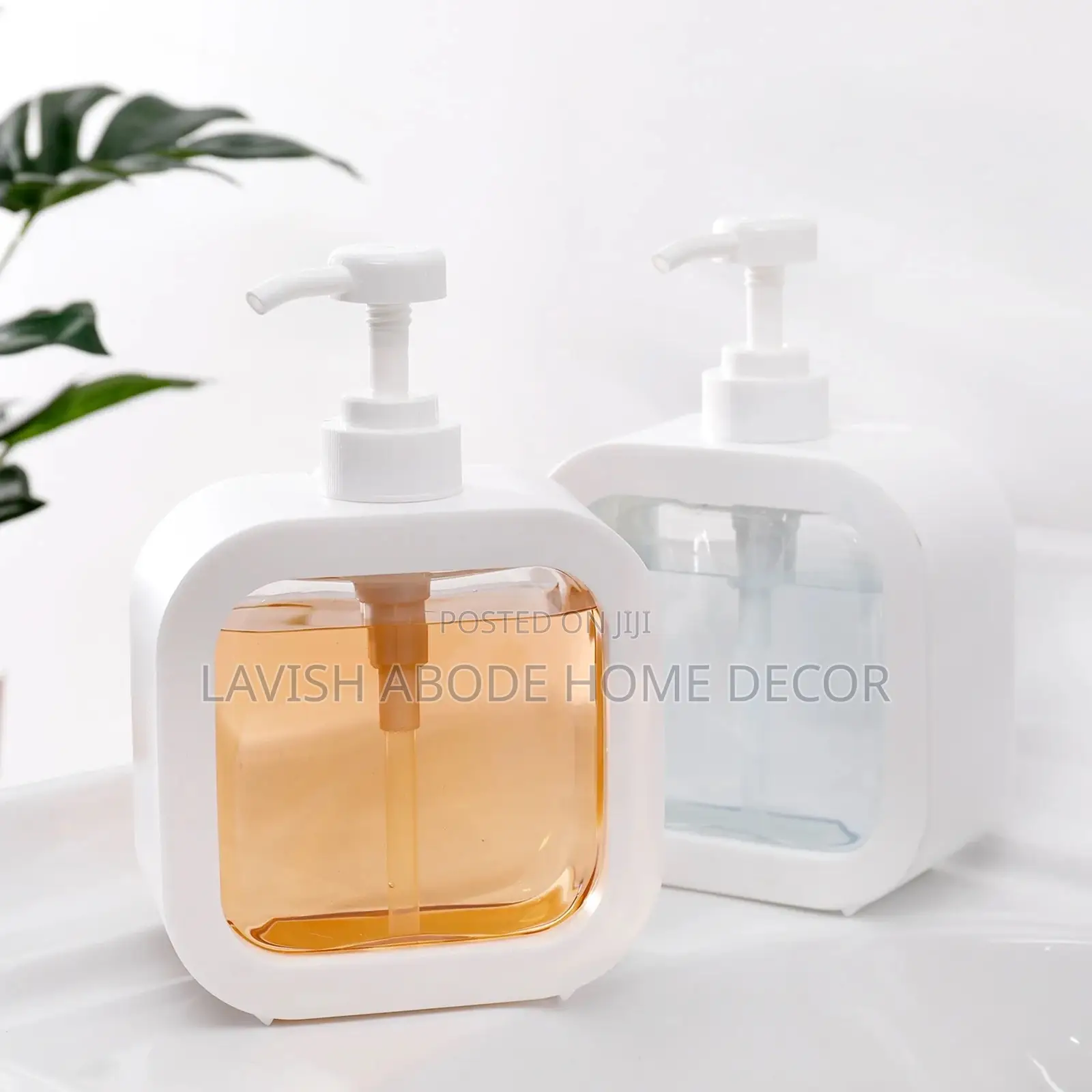 500ml Refillable Soap / Lotion Dispenser White