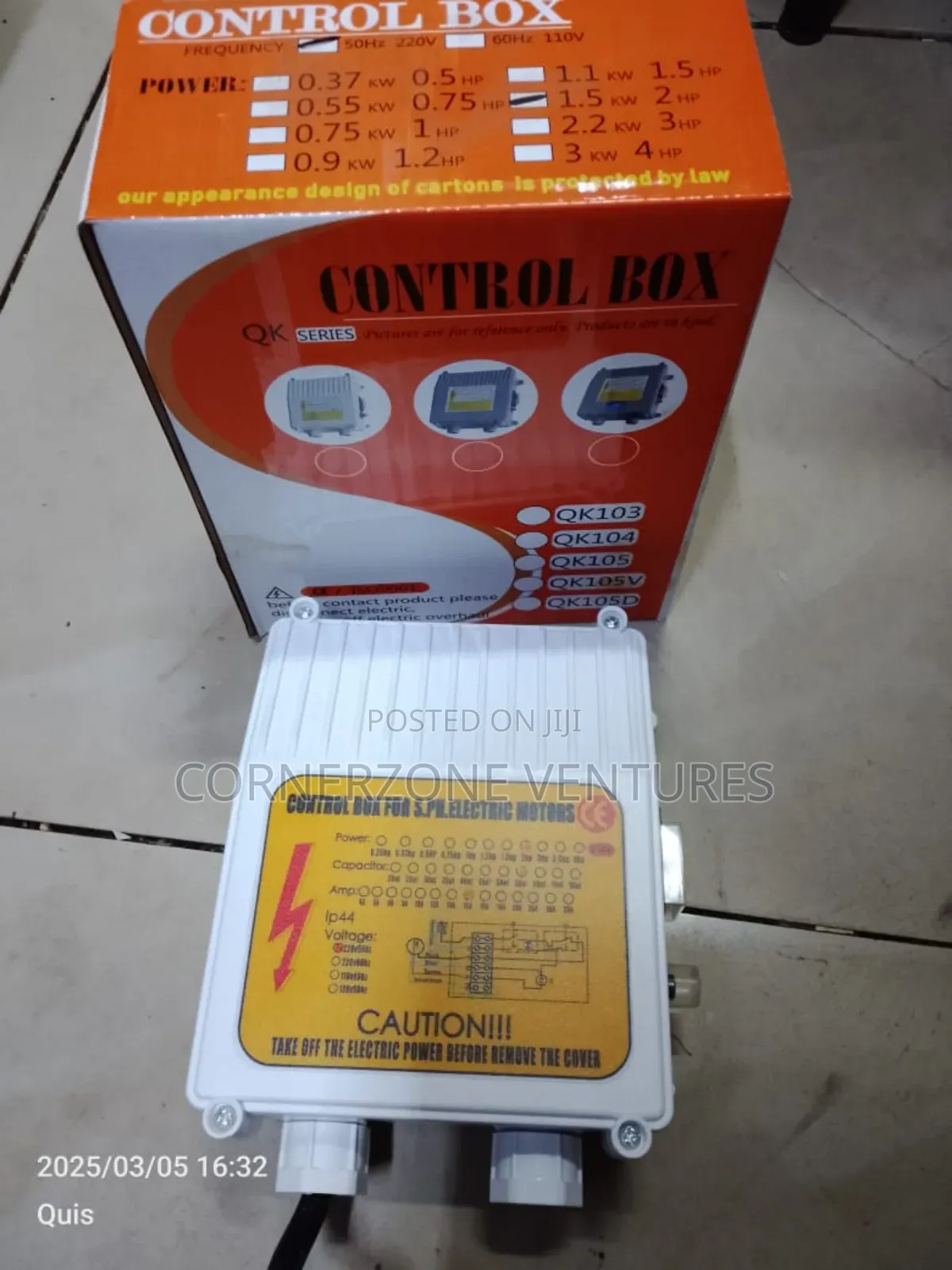 2hp Control Box 1.5kw , Controller Box