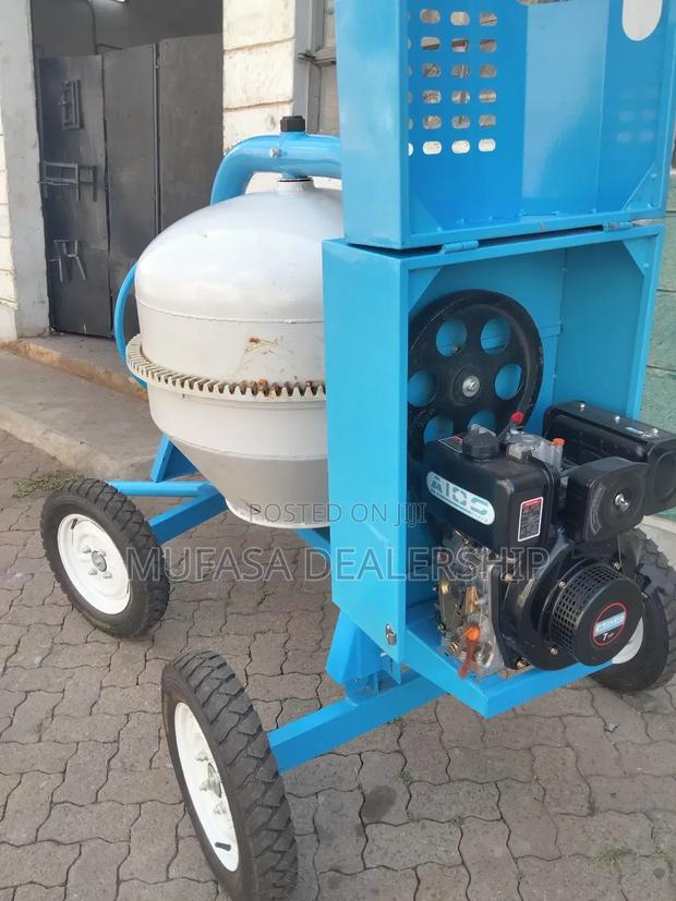 400l-Hydraulic Aico Concrete Mixer - thumbnail 3