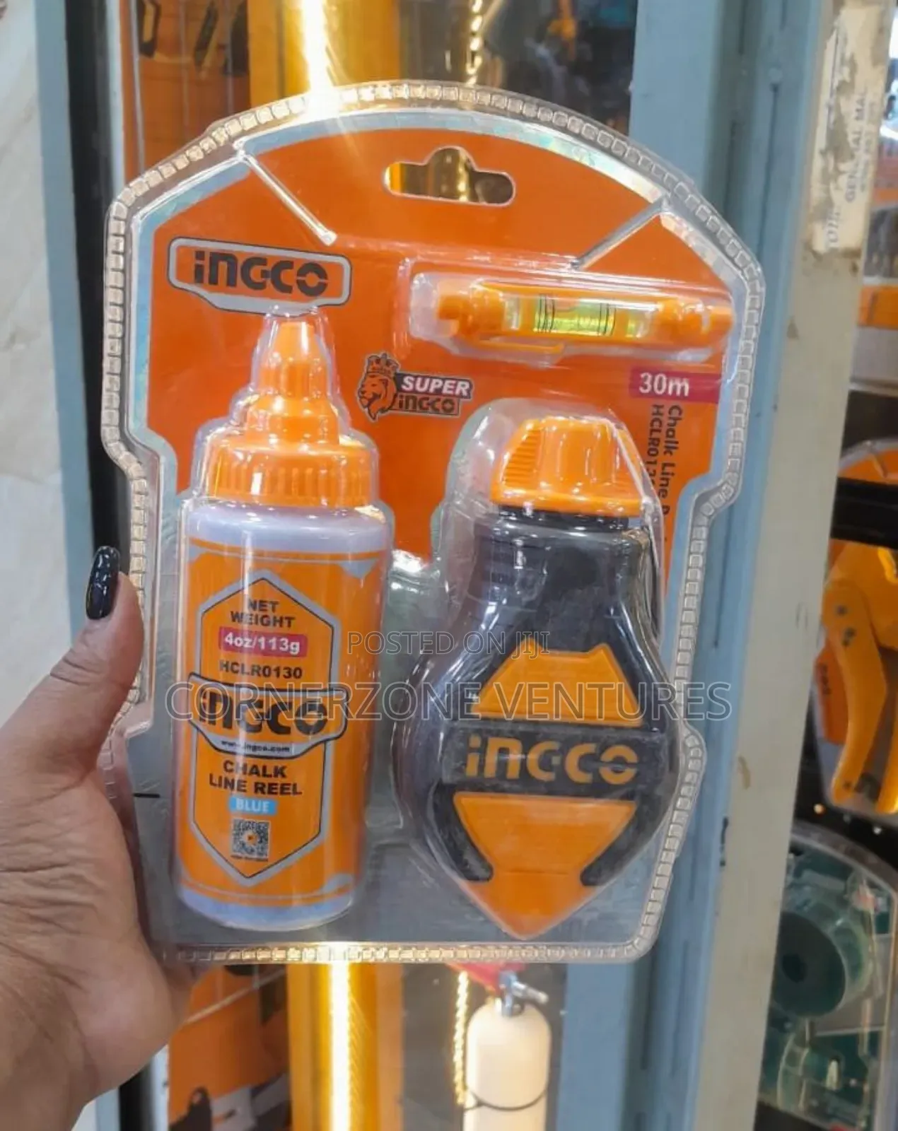 Ingco Chalk Line Reel 30m