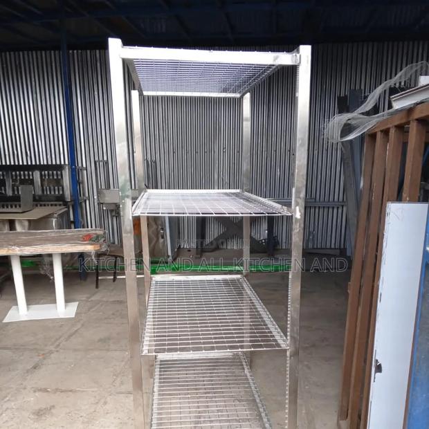 4 Tier Stainless Steel Rack