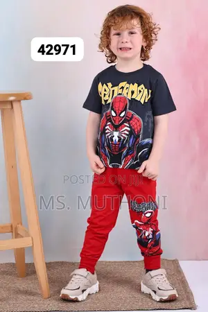 Red *Spiderman 2 Pc* 3-10 Years