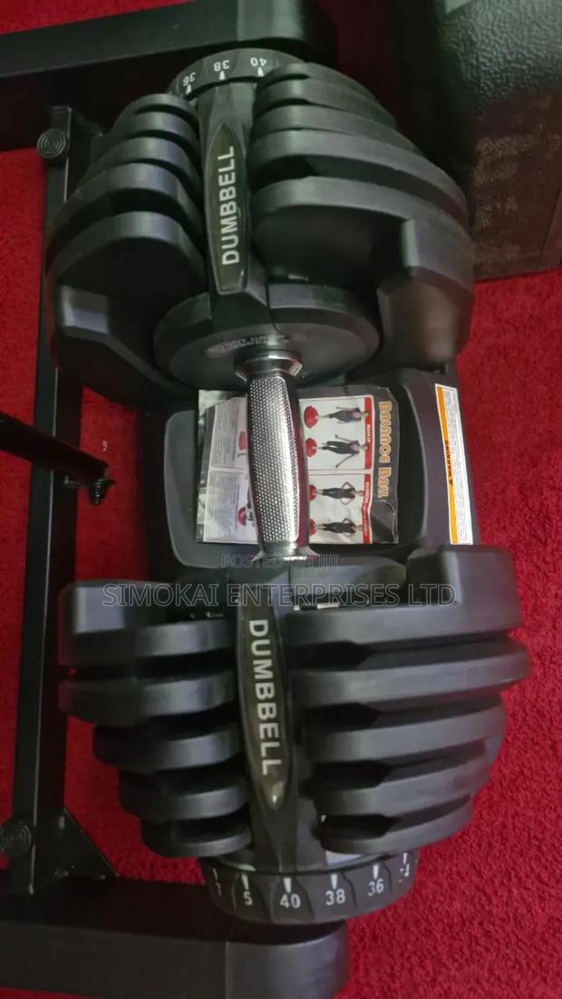 40kg Selector Adjustable Dumbbells - main view