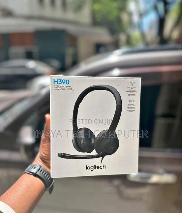 Logitech Usb Headset H390 With Noise Cancelling Mic - main view