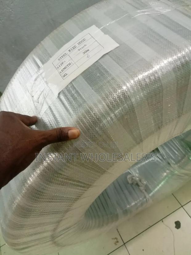Braided Clear Sunction Pipe 3" 30m Inches
