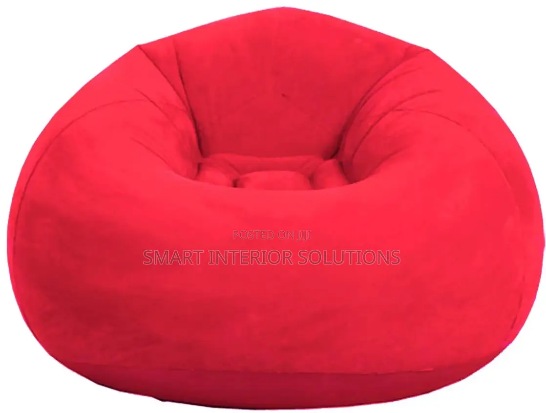Red Inflatable Bean Bag