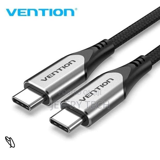 Vention Nylon Braided Hdmi Cable Black Metal Type - main view