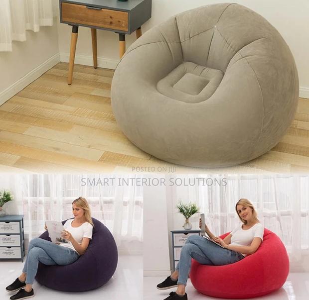 Comfortable Inflatable Bean Bag Chair