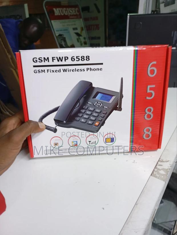 Gsm Deskphone Fwp 6588 G Lattest