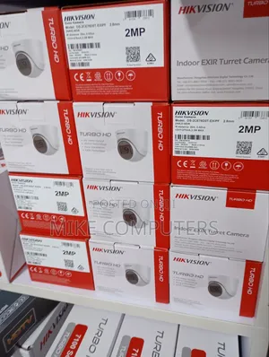 Chanel Cctv Cameras Full Kit Hikvision Four Channel