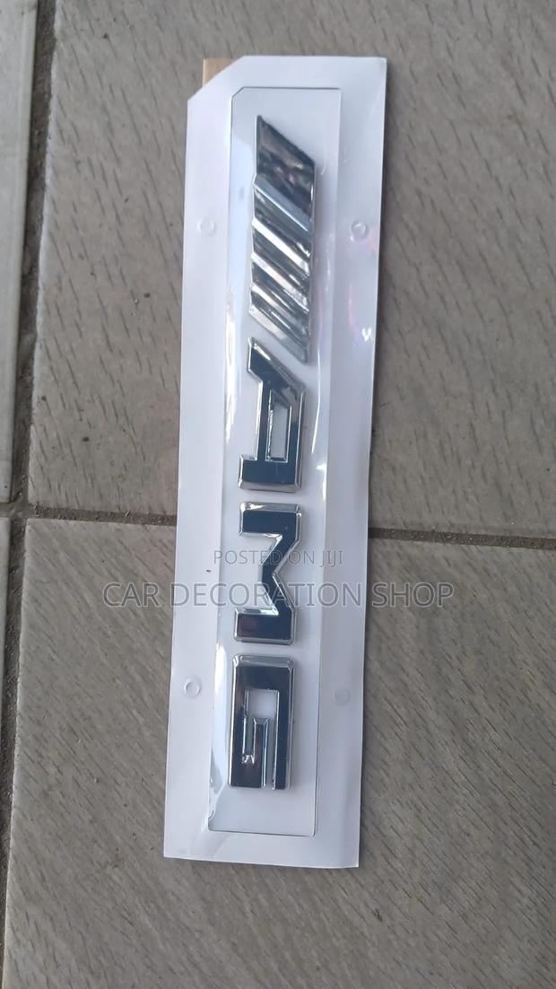 Chrome Amg Mercedes Lettering Badge
