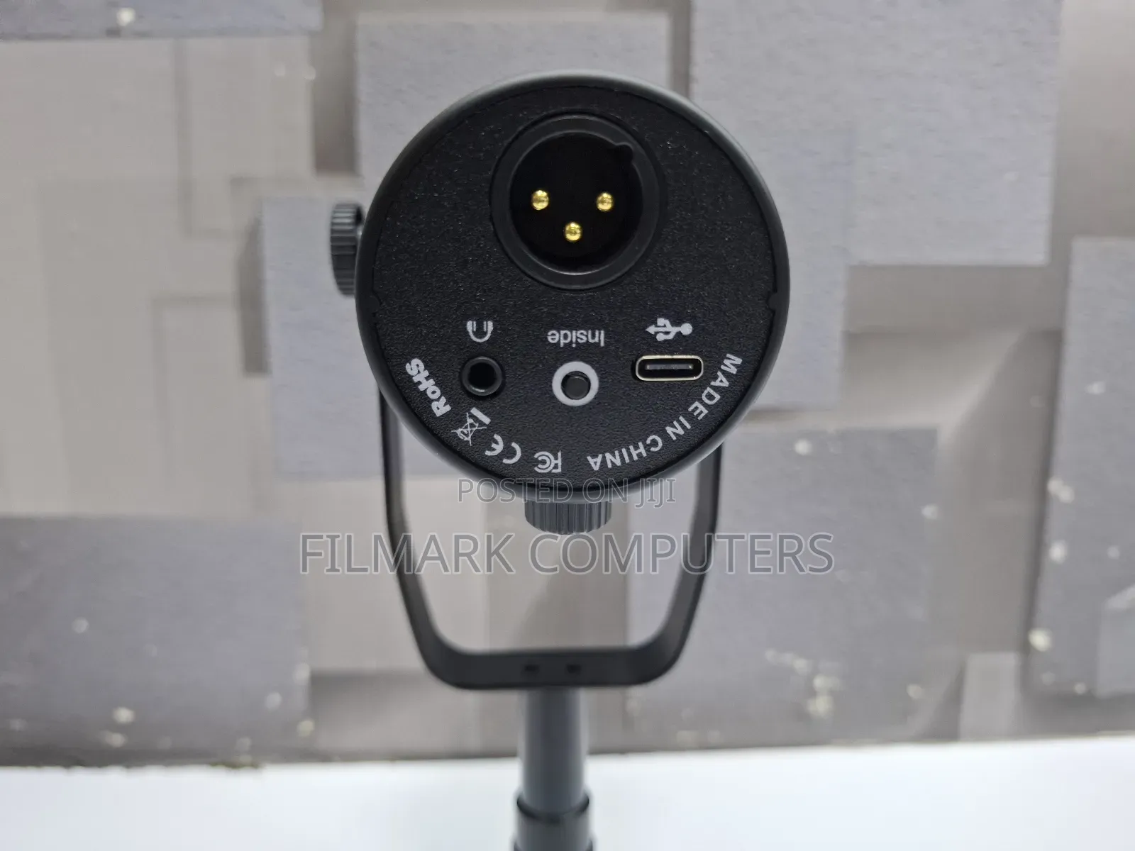Podcast Microphone With Desktop Stand