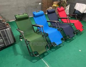 2 in 1 Folding Lounge Chair Bed - main view