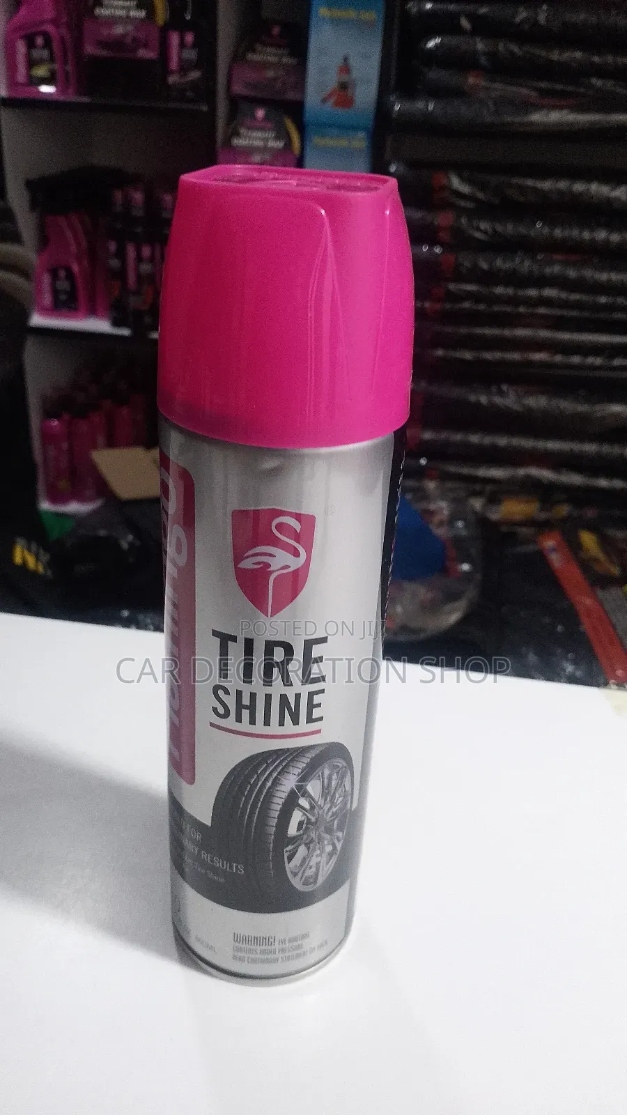 Flamingo Tire Shine