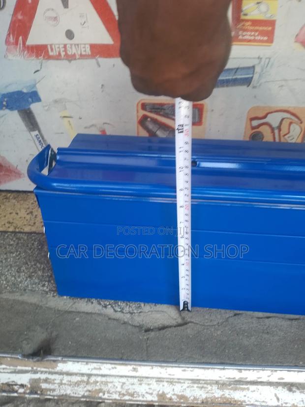 Empty Blue Tool Box - thumbnail 5