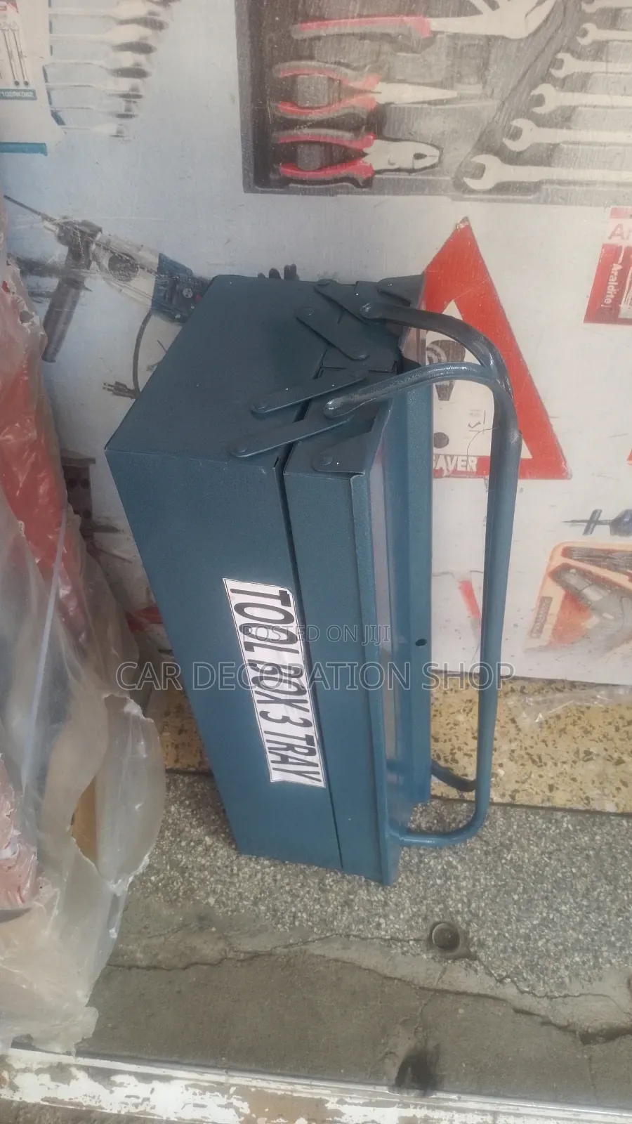 3tray Empty Tool Storage Tool Box