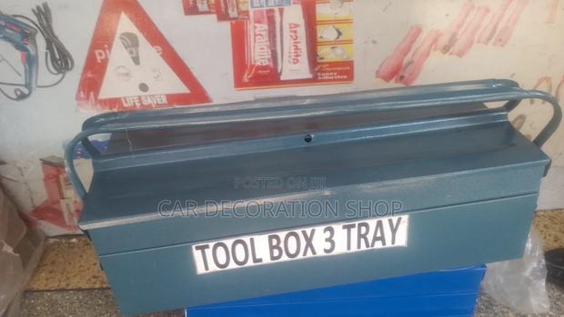 3tray Empty Tool Storage Tool Box - main view