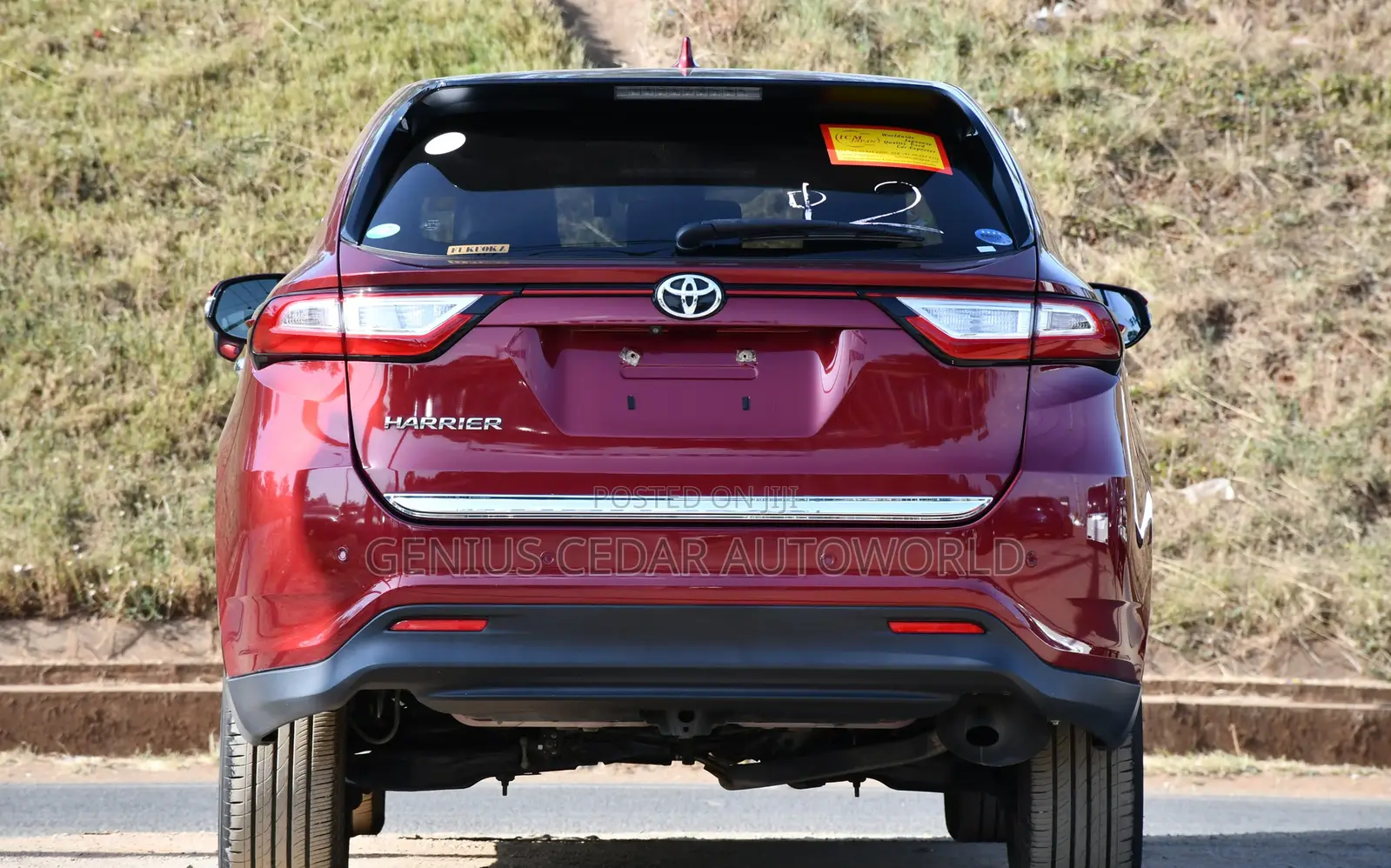 Toyota Harrier 2018 Red