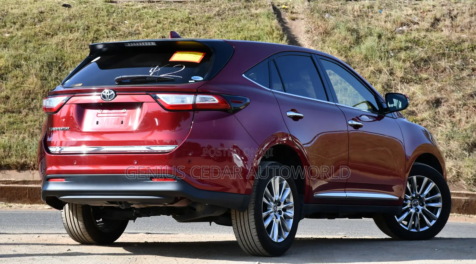 Toyota Harrier 2018 Red