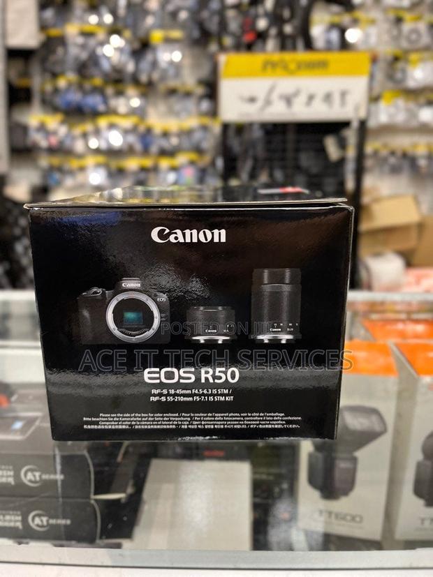Canon Eos R50 Dual Lens, 55-210mm, Kits Lens 18-45mm