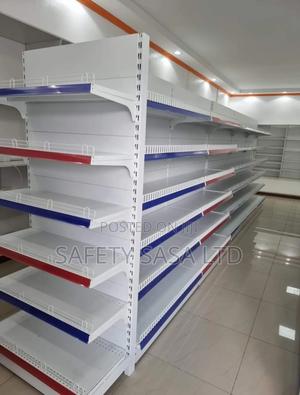 Single Sidedshelf Supermarket Shelves / Retail Light Load Shelves - thumbnail 2